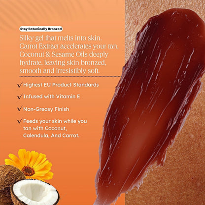 Carroten Intensive Tanning Gel, Browning Tan Accelerator, 5 oz